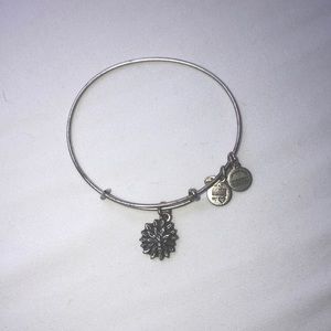Alex and Ani flower bracelet